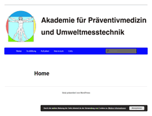 Tablet Screenshot of bau-biologie.com